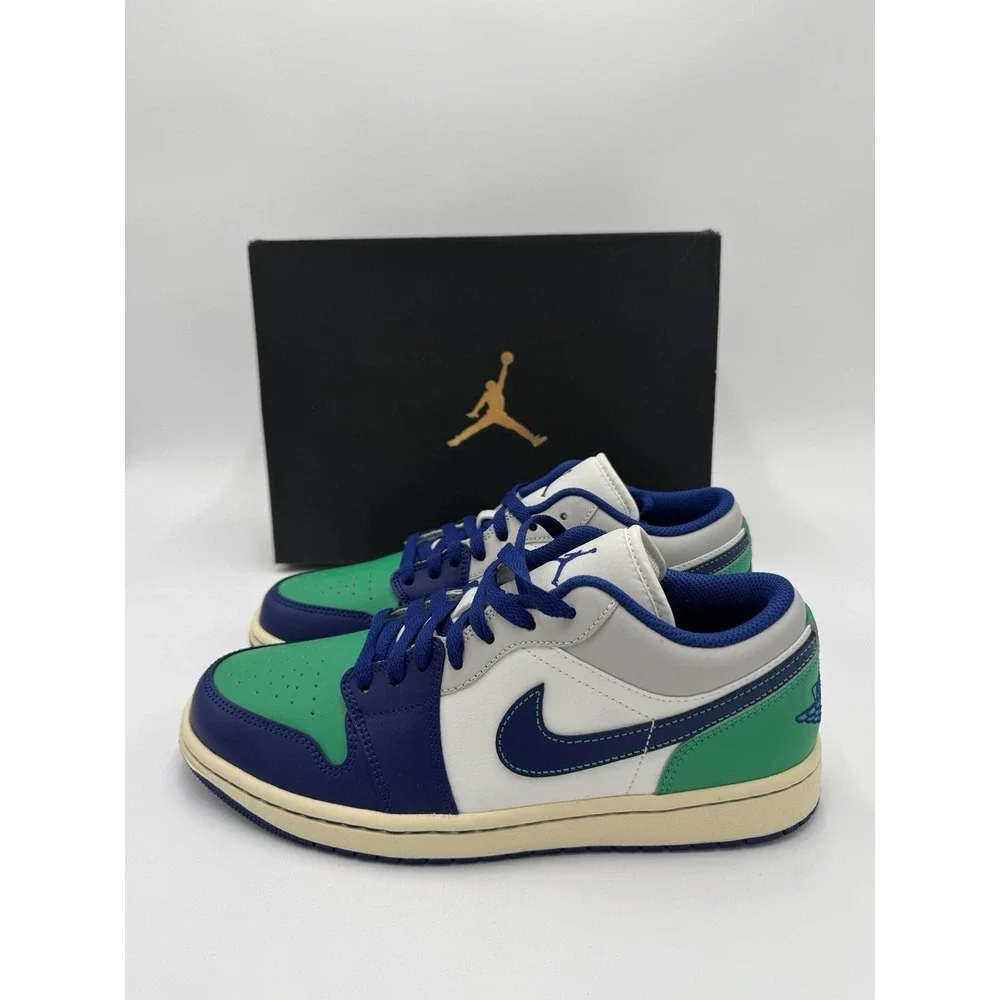 Air Jordan 1 Low Shoes Sail 553558-147 New In Box NWB Size 10.5
